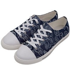 Internet Planet Drinks Women s Low Top Canvas Sneakers by artworkshop