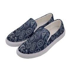 Internet Planet Drinks Women s Canvas Slip Ons by artworkshop