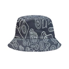 Internet Planet Drinks Inside Out Bucket Hat by artworkshop