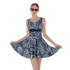 Internet Planet Drinks Skater Dress by artworkshop