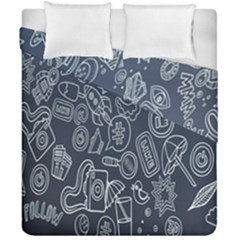 Internet Planet Drinks Duvet Cover Double Side (california King Size) by artworkshop