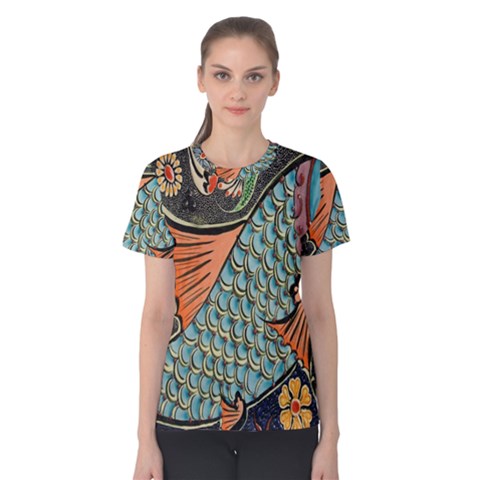 Mosaic Women s Cotton Tee by artworkshop