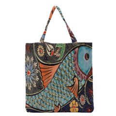 Mosaic Grocery Tote Bag by artworkshop