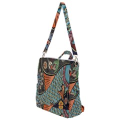 Mosaic Crossbody Backpack by artworkshop