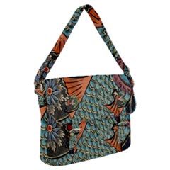 Mosaic Buckle Messenger Bag