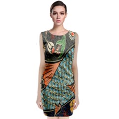 Mosaic Classic Sleeveless Midi Dress by artworkshop