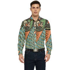 Mosaic Men s Long Sleeve  Shirt