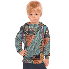 Mosaic Kids  Hooded Pullover by artworkshop