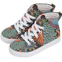 Mosaic Kids  Hi-top Skate Sneakers by artworkshop