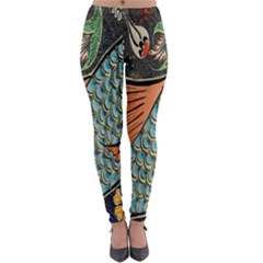 Mosaic Lightweight Velour Leggings by artworkshop