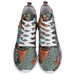 Mosaic Men s Lightweight High Top Sneakers by artworkshop