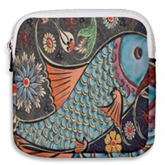 Mosaic Mini Square Pouch by artworkshop