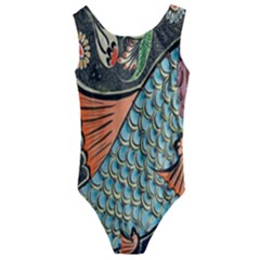 Mosaic Kids  Cut-out Back One Piece Swimsuit