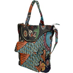 Mosaic Shoulder Tote Bag by artworkshop