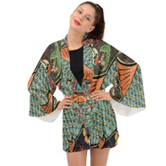 Mosaic Long Sleeve Kimono by artworkshop