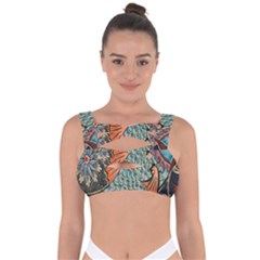 Mosaic Bandaged Up Bikini Top by artworkshop