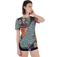 Mosaic Perpetual Short Sleeve T-shirt by artworkshop