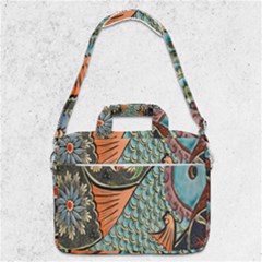 Mosaic Macbook Pro Shoulder Laptop Bag  by artworkshop