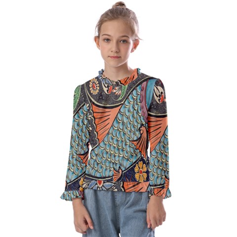 Mosaic Kids  Frill Detail Tee by artworkshop