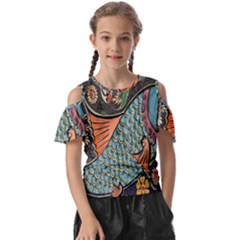 Mosaic Kids  Butterfly Cutout Tee by artworkshop