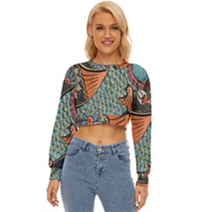 Mosaic Lightweight Long Sleeve Sweatshirt