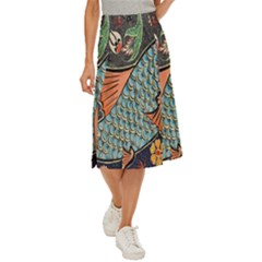 Mosaic Midi Panel Skirt by artworkshop