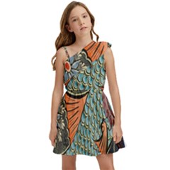 Mosaic Kids  One Shoulder Party Dress