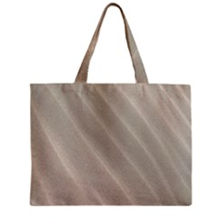 Sand Waves Zipper Mini Tote Bag by artworkshop