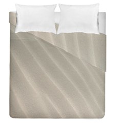 Sand Waves Duvet Cover Double Side (queen Size) by artworkshop