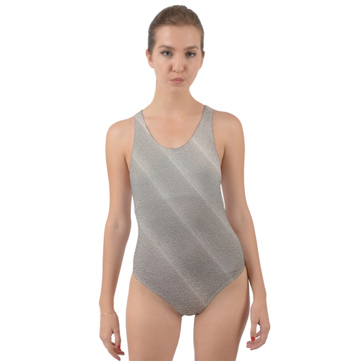 Sand Waves Cut-Out Back One Piece Swimsuit