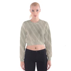 Sand Waves Cropped Sweatshirt