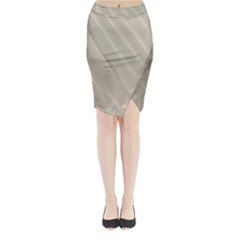 Sand Waves Midi Wrap Pencil Skirt by artworkshop