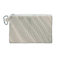 Sand Waves Canvas Cosmetic Bag (large) by artworkshop