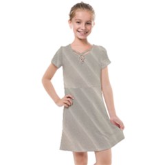 Sand Waves Kids  Cross Web Dress by artworkshop