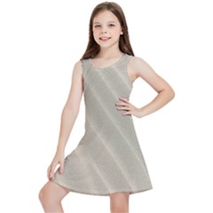 Sand Waves Kids  Lightweight Sleeveless Dress by artworkshop