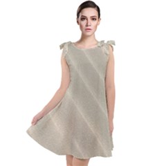 Sand Waves Tie Up Tunic Dress by artworkshop