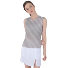 Sand Waves Women s Sleeveless Sports Top by artworkshop