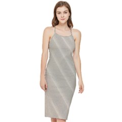 Sand Waves Bodycon Cross Back Summer Dress by artworkshop