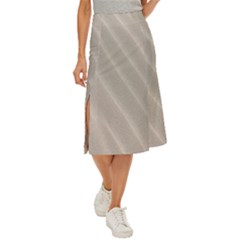 Sand Waves Midi Panel Skirt by artworkshop