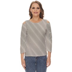 Sand Waves Cut Out Wide Sleeve Top