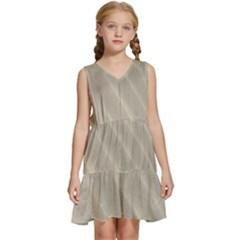 Sand Waves Kids  Sleeveless Tiered Mini Dress