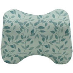 Seamless Foliage Head Support Cushion by artworkshop