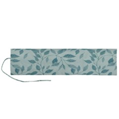 Seamless Foliage Roll Up Canvas Pencil Holder (l) by artworkshop