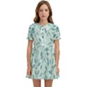 Seamless Foliage Kids  Sweet Collar Dress View1