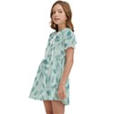 Seamless Foliage Kids  Sweet Collar Dress View3