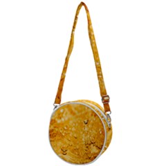 Water Crossbody Circle Bag by artworkshop