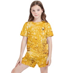 Water Kids  Tee And Sports Shorts Set by artworkshop