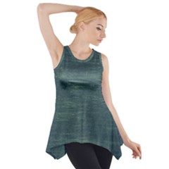 Wooden Wall Side Drop Tank Tunic by artworkshop