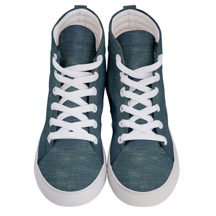 Wooden Wall Women s Hi-Top Skate Sneakers