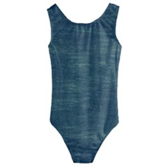 Wooden Wall Kids  Cut-out Back One Piece Swimsuit by artworkshop